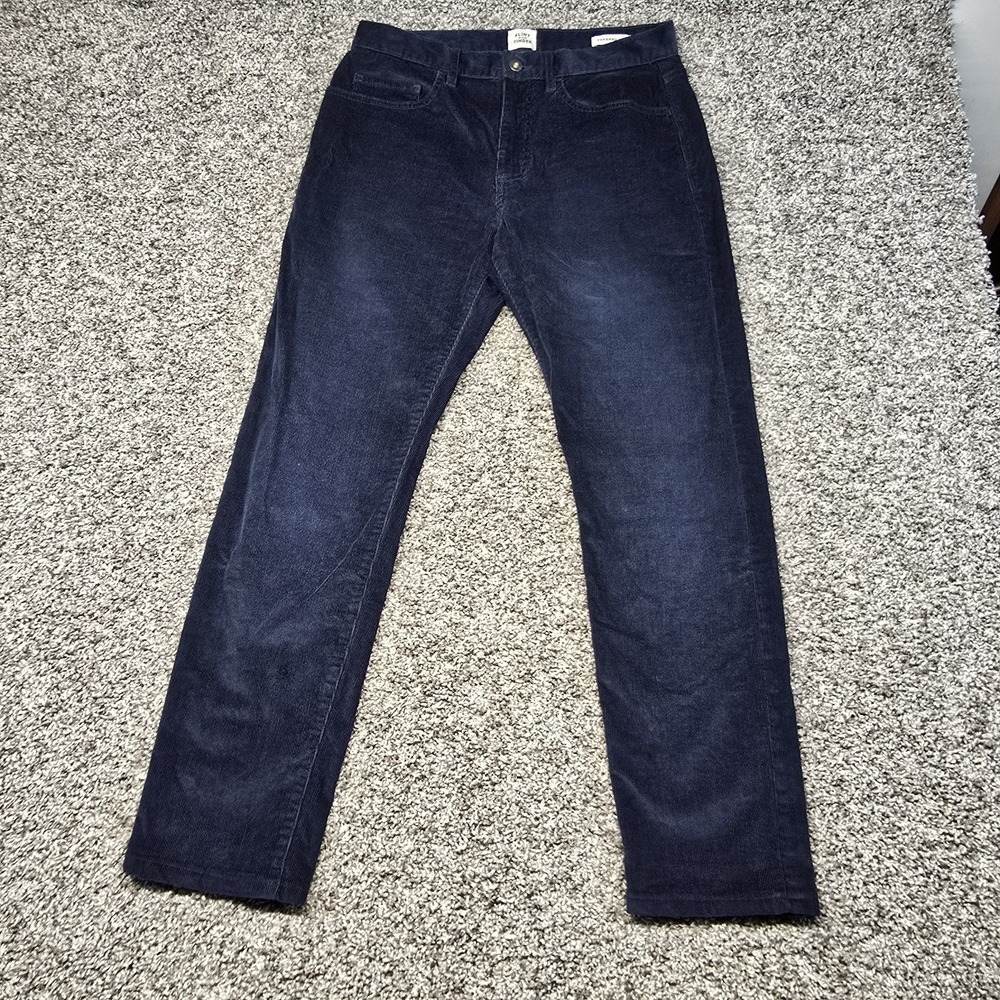 Flint And Tinder Corduroy Chino Pants Men Size 30x30 Blue Tapered Fit
